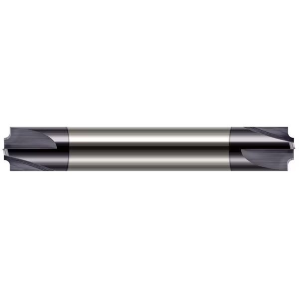 Corner Rounding End Mill - 4 Flute - Flared, 0.0100